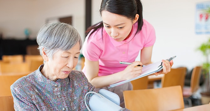 介護の様子